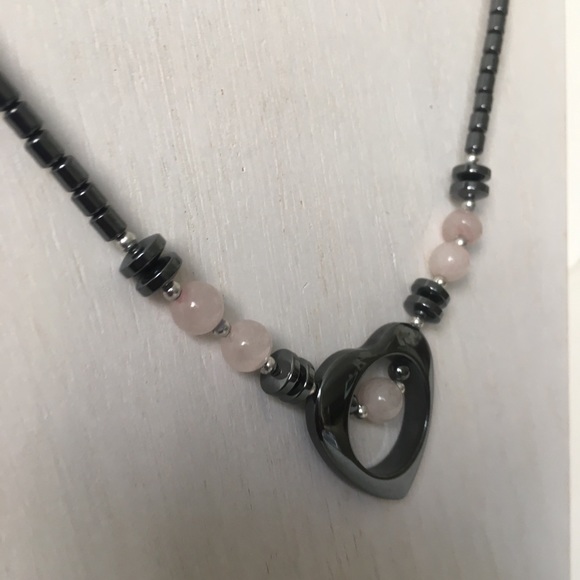 Hematite handmade necklace - Picture 5 of 6